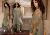 Charizma Vasal Embroidered Luxury Chiffon Unstitched 3Pc Suit VSLW6-05