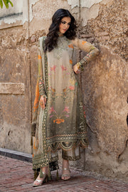 Charizma Vasal Embroidered Luxury Chiffon Unstitched 3Pc Suit VSLW6-07