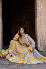 Charizma Vasal Embroidered Luxury Chiffon Unstitched 3Pc Suit VSLW6-10