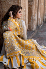Charizma Vasal Embroidered Luxury Chiffon Unstitched 3Pc Suit VSLW6-10