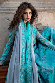 Charizma Vasal Embroidered Luxury Chiffon Unstitched 3Pc Suit VSLW6-08