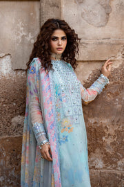 Charizma Vasal Embroidered Luxury Chiffon Unstitched 3Pc Suit VSLW6-11