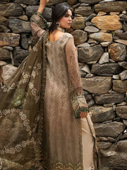 Charizma Vasal Embroidered Luxury Chiffon Unstitched 3Pc Suit VSLW6-13