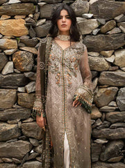 Charizma Vasal Embroidered Luxury Chiffon Unstitched 3Pc Suit VSLW6-13