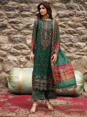 Charizma Vasal Embroidered Luxury Chiffon Unstitched 3Pc Suit VSLW6-14
