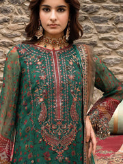 Charizma Vasal Embroidered Luxury Chiffon Unstitched 3Pc Suit VSLW6-14