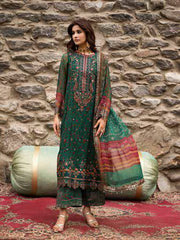 Charizma Vasal Embroidered Luxury Chiffon Unstitched 3Pc Suit VSLW6-14