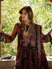 Charizma Vasal Embroidered Luxury Chiffon Unstitched 3Pc Suit VSLW6-16
