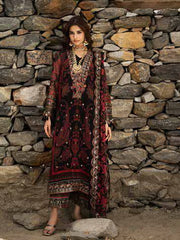 Charizma Vasal Embroidered Luxury Chiffon Unstitched 3Pc Suit VSLW6-16