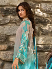 Charizma Vasal Embroidered Luxury Chiffon Unstitched 3Pc Suit VSLW6-17