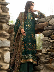 Charizma Vasal Embroidered Luxury Chiffon Unstitched 3Pc Suit VSLW6-18