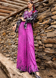 Gul Ahmed Printed Linen Unstitched 2Pc Suit VT-42006