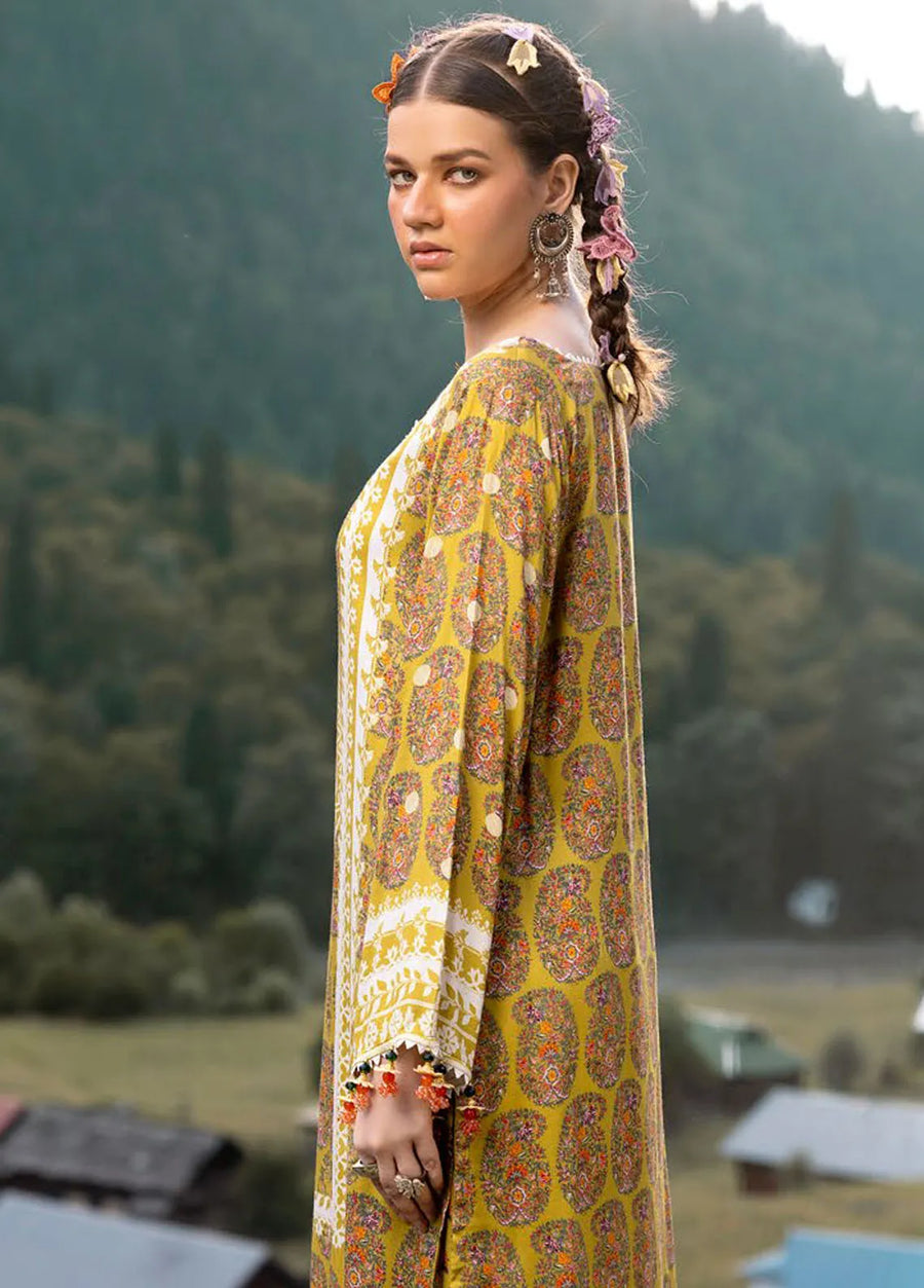 Gul Ahmed Printed Cotail Unstitched 2Pc Suit VT-42009