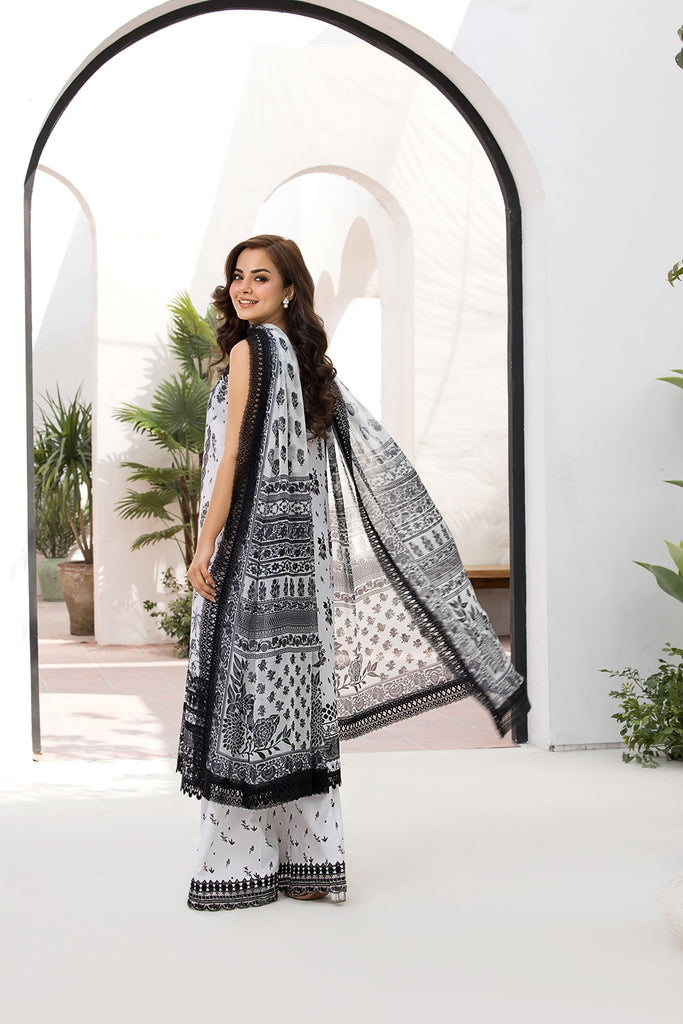 Sobia Nazir Vital Embroidered Lawn Unstitched 3Pc Suit VT25-10A