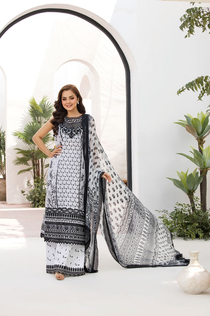 Sobia Nazir Vital Embroidered Lawn Unstitched 3Pc Suit VT25-10A