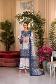 Sobia Nazir Vital Embroidered Lawn Unstitched 3Pc Suit VT25-10B