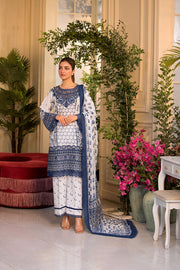 Sobia Nazir Vital Embroidered Lawn Unstitched 3Pc Suit VT25-10B