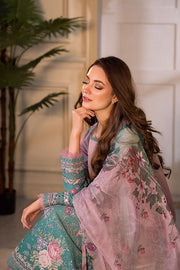 Sobia Nazir Vital Embroidered Lawn Unstitched 3Pc Suit VT25-11A