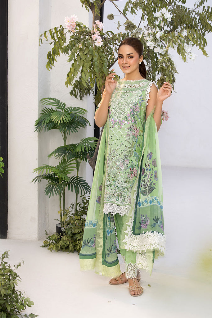 Sobia Nazir Vital Embroidered Lawn Unstitched 3Pc Suit VT25-12A