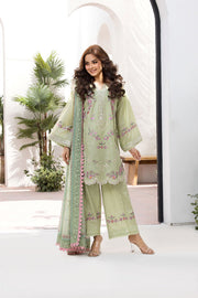Sobia Nazir Vital Embroidered Lawn Unstitched 3Pc Suit VT25-01A