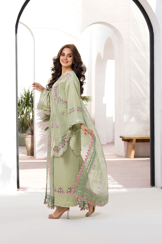 Sobia Nazir Vital Embroidered Lawn Unstitched 3Pc Suit VT25-01A