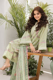 Sobia Nazir Vital Embroidered Lawn Unstitched 3Pc Suit VT25-01A