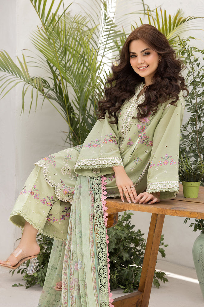 Sobia Nazir Vital Embroidered Lawn Unstitched 3Pc Suit VT25-01A
