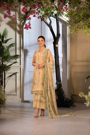 Sobia Nazir Vital Embroidered Lawn Unstitched 3Pc Suit VT25-01B