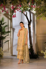 Sobia Nazir Vital Embroidered Lawn Unstitched 3Pc Suit VT25-01B