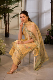 Sobia Nazir Vital Embroidered Lawn Unstitched 3Pc Suit VT25-01B