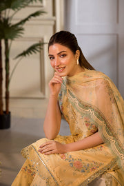 Sobia Nazir Vital Embroidered Lawn Unstitched 3Pc Suit VT25-01B