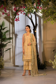Sobia Nazir Vital Embroidered Lawn Unstitched 3Pc Suit VT25-01B