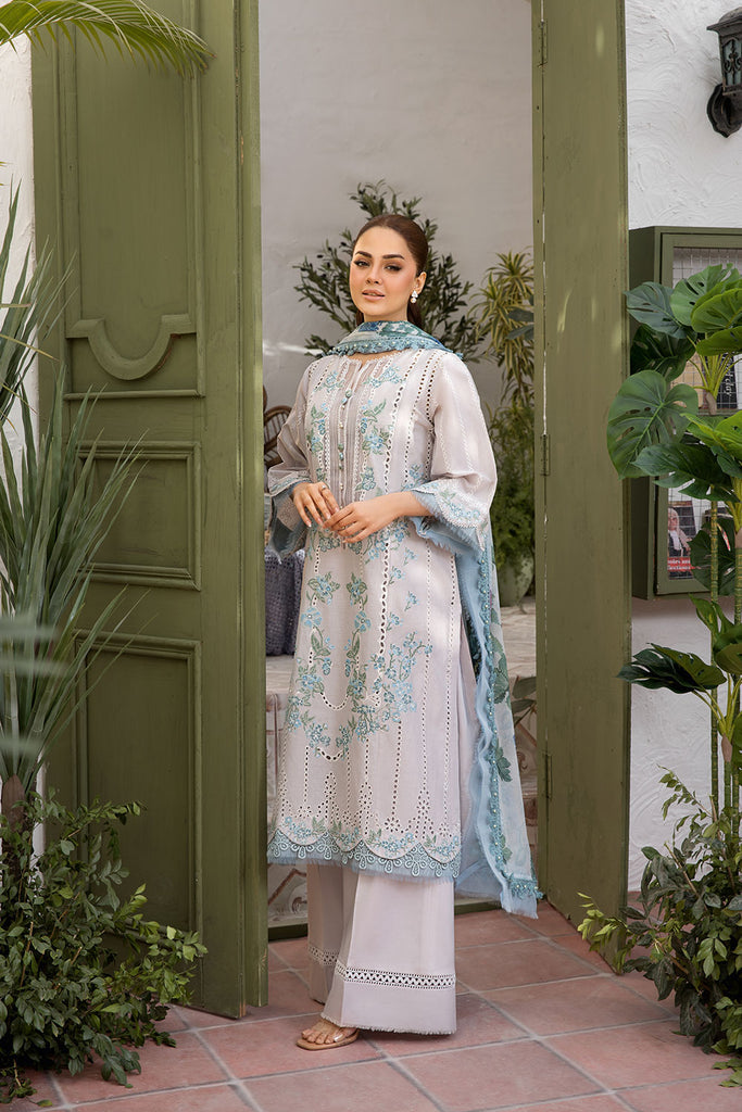 Sobia Nazir Vital Embroidered Lawn Unstitched 3Pc Suit VT25-02B