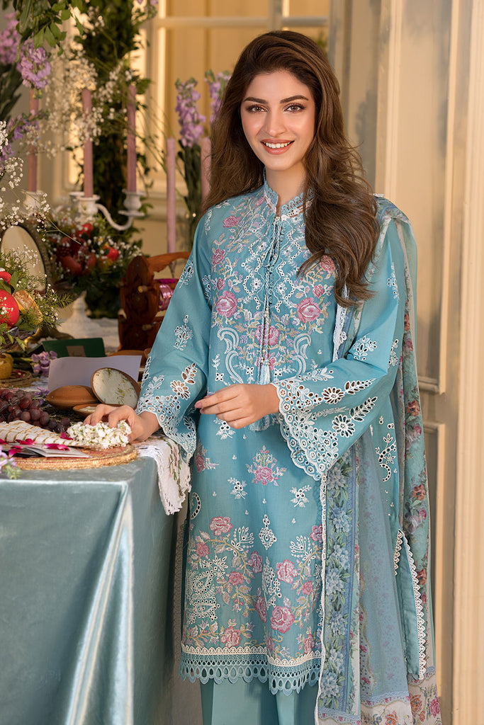 Sobia Nazir Vital Embroidered Lawn Unstitched 3Pc Suit VT25-03A