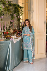 Sobia Nazir Vital Embroidered Lawn Unstitched 3Pc Suit VT25-03A