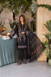 Sobia Nazir Vital Embroidered Lawn Unstitched 3Pc Suit VT25-05A