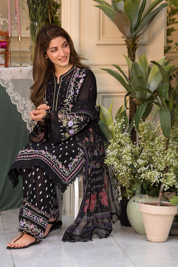 Sobia Nazir Vital Embroidered Lawn Unstitched 3Pc Suit VT25-05A