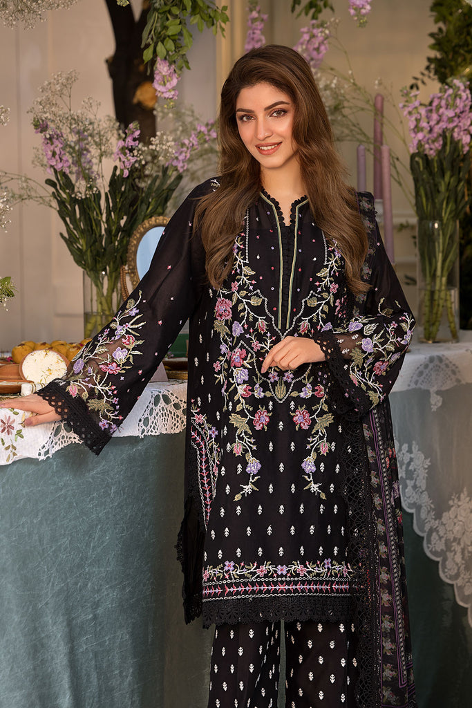 Sobia Nazir Vital Embroidered Lawn Unstitched 3Pc Suit VT25-05A