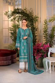 Sobia Nazir Vital Embroidered Lawn Unstitched 3Pc Suit VT25-06A