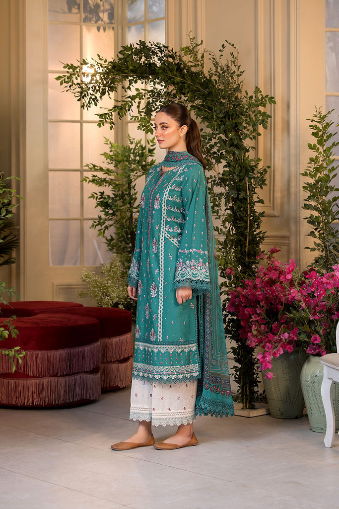 Sobia Nazir Vital Embroidered Lawn Unstitched 3Pc Suit VT25-06A