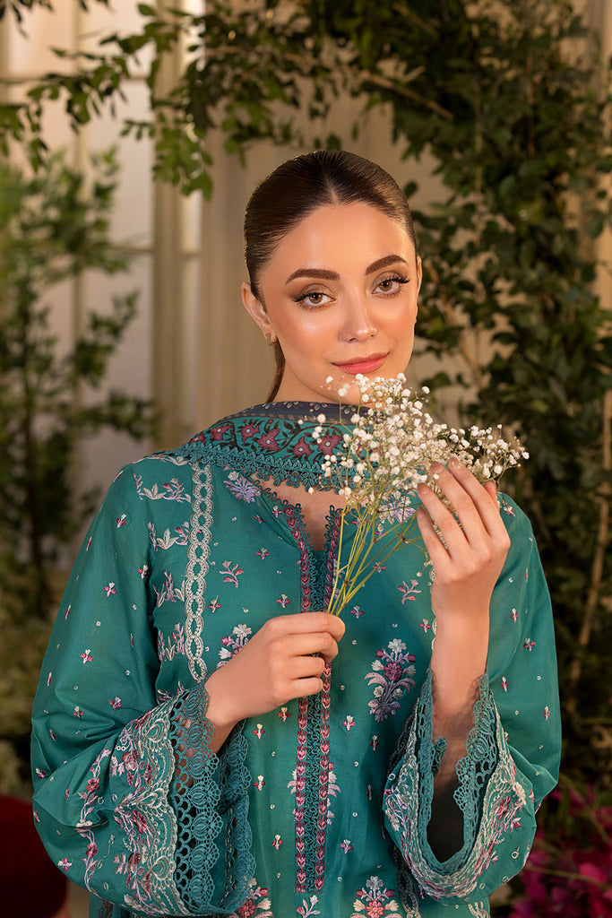 Sobia Nazir Vital Embroidered Lawn Unstitched 3Pc Suit VT25-06A