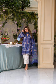 Sobia Nazir Vital Embroidered Lawn Unstitched 3Pc Suit VT25-06B