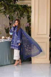 Sobia Nazir Vital Embroidered Lawn Unstitched 3Pc Suit VT25-06B