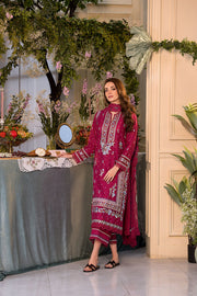 Sobia Nazir Vital Embroidered Lawn Unstitched 3Pc Suit VT25-07B