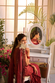 Sobia Nazir Vital Embroidered Lawn Unstitched 3Pc Suit VT25-08B