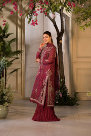 Sobia Nazir Vital Embroidered Lawn Unstitched 3Pc Suit VT25-09A