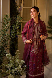 Sobia Nazir Vital Embroidered Lawn Unstitched 3Pc Suit VT25-09A