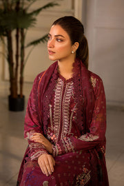 Sobia Nazir Vital Embroidered Lawn Unstitched 3Pc Suit VT25-09A