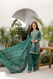 Sobia Nazir Vital Embroidered Lawn Unstitched 3Pc Suit VT25-09B