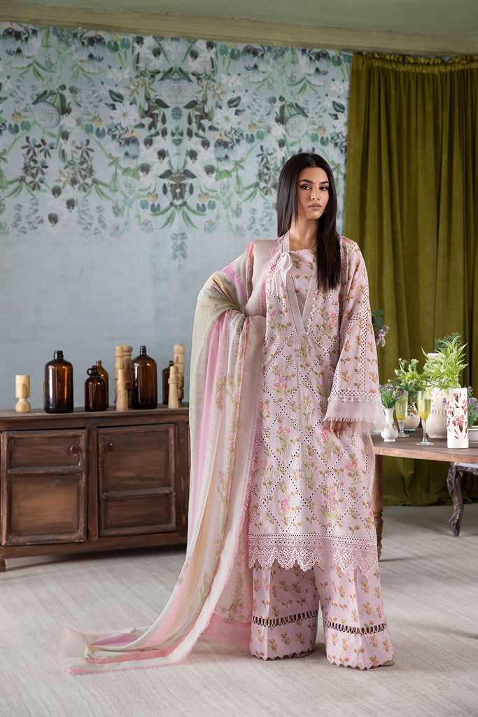 Sobia Nazir Vital Vol-02 Embroidered Lawn Unstitched 3Pc Suit VT25V2-01A